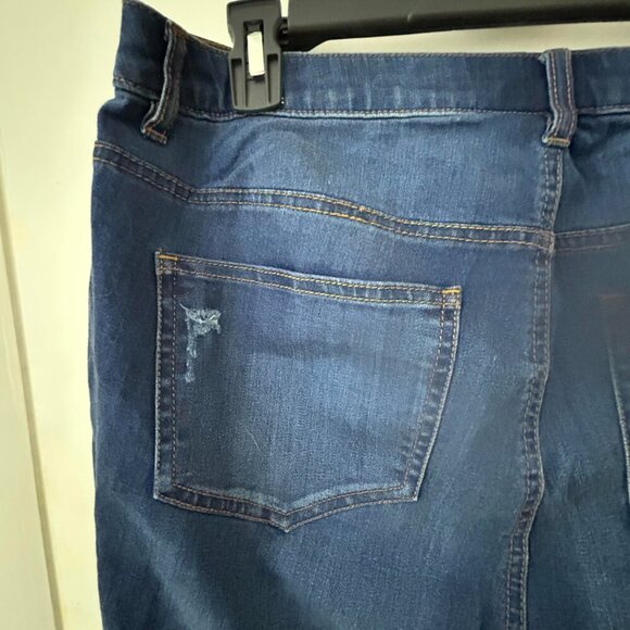 Catherine's Slightly Distressed Crop length jean Size 18WP - Picture 5 of 5